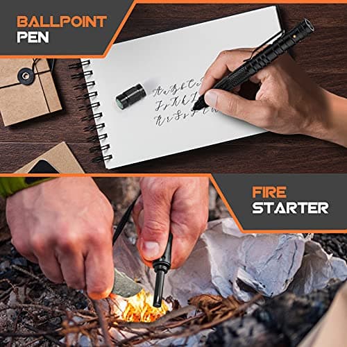BIIB Gifts for Men, 8 in 1 Multi Tool Pen with Compass,Tool Gadgets for Men — view 4