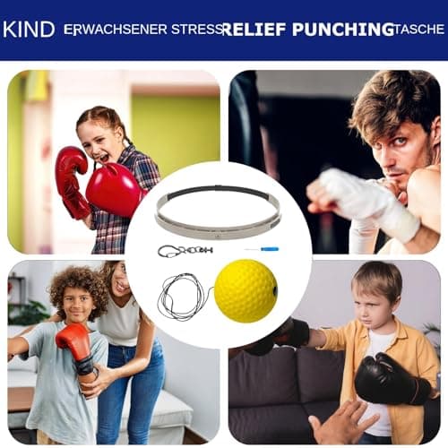 Boxing Training Reflex Ball Wearable Fitness Equipment — view 4