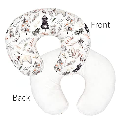 Aisawate Breastfeeding Pillow Cover, Soft Flexible U-Shaped Nursing Feeding Pillowcase Breastfeeding Pillow Case for Baby — view 4