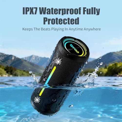 OHAYO Bluetooth Speaker with LED Light 35W HIFI Outdoor Loud Speaker — view 4