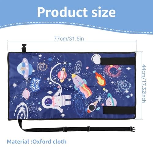 Toddler Airplane Bed, Toddler Airplane Seat Extender Aeroplane Bed For Toddler Baby,Airplane Travel ES-S-entials For Kids Rest Legs, Portable Airplane Foot Hammock For Kids Toddler Plane Travel — view 5