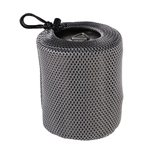 Lixada Camping Water Cup with Foldable Handles and Lid 750ml Stainless Steel Mug Hanging Pot for Camping Hiking Backpacking Picnic — view 4