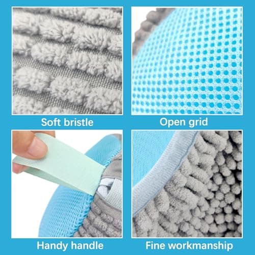 BieMian 360° Zipper Mesh Shoe Wash Bag for Machine - grey — view 3