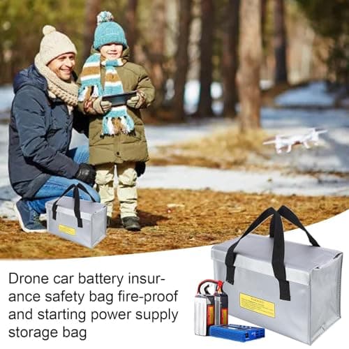 Battery Storage Bag Fireproof Battery Storage Guard Protector — view 2