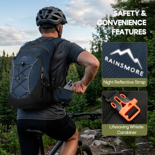 RAINSMORE Hydration Backpack With 2L Hydration Bladder Running Backpack — view 2