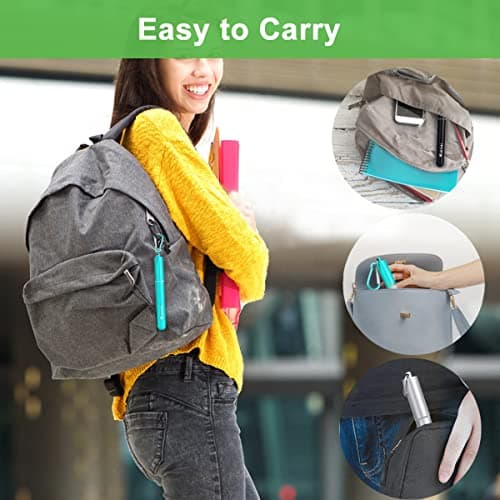 Kynup Reusable Metal Drinking Straws, 4 Pack Collapsible Straw with Case — view 3
