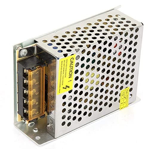 Switching Power Supply, 5V 5A 25W Constant Voltage LED Power Transformer with Overload Protection Universal Regulated DC Converter for LED Strip Lights Industrial Control