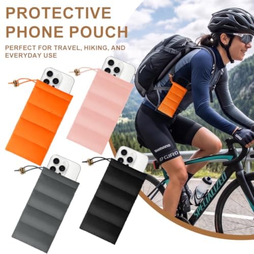 AOOSA Thermal Phone Pouch, Down Cotton Warm Mobile Phone Pouches, Grey — view 6