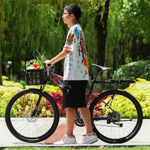Rattling Basket - Front Handlebar Carrier, Removable Bicycle Shelf — view 4