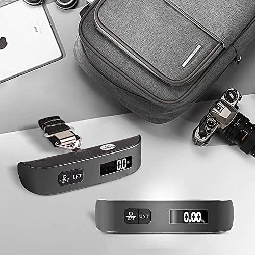 travel inspira Luggage Scale, Portable Suitcase, Weighing Scales (Black) — view 4