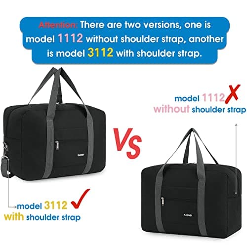 Narwey Easyjet Cabin Bag 45x36x20 New Easyjet Underseat Foldable Travel Bag — view 6