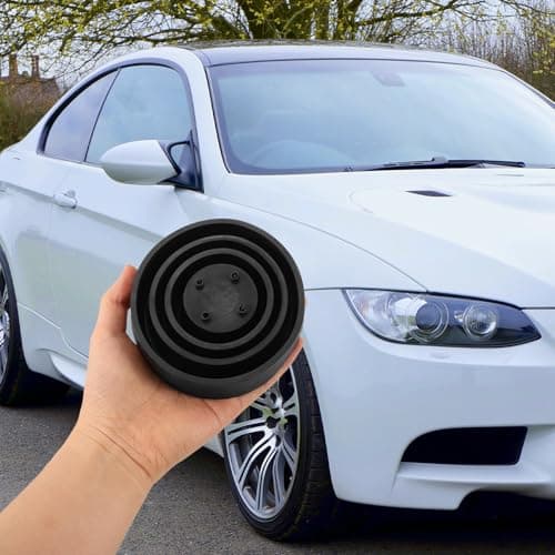 DEEPCRAFF Car Lamp Cover Silicone Headlight Guard Black for Outdoor Travel Protecting from Water Damage — view 5