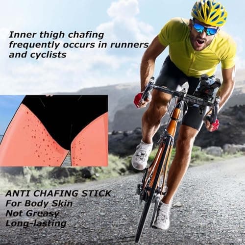 Maggikey Anti-Chafe Stick - Sweat & Water Proof Balm for Friction - Prevent Sports Chafing - Long-Lasting Protection - Anti-Friction Cream for Active Lifestyles — view 5
