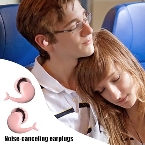 Sleep Noise Cancelling Earplugs, Travel Earplugs for Sleep, Work Earplugs Noise, Comfortable Sleep, Travel Noise Cancelling Earplugs, Soft Noise Blocking, Sleep Earplugs for Travel, — view 2
