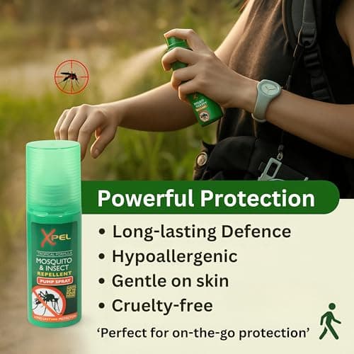 Mosquito Repellent Bracelet Bundle with Insect Repellent Spray and Bite and Sting Relief + Travel Guide - Long Lasting and Fast Protection for Travel, Camping and Outdoors — view 3