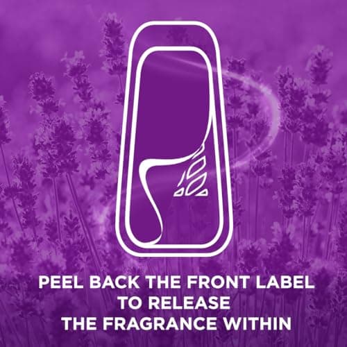 Glade Solid Gel Air Freshener, Odour Eliminator for Home & Bathroom, Lavender, Pack of 8 (8 x 150g) — view 3