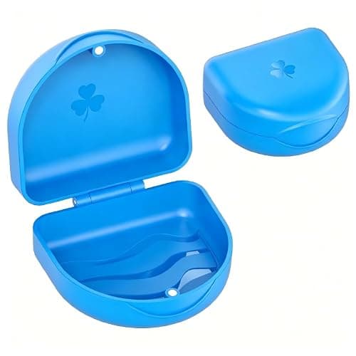 ARGOMAX Slim Retainer Case with Magnetic Closure, Sky Blue