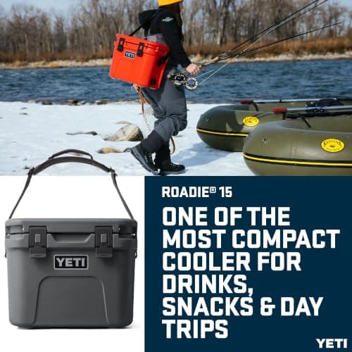 YETI Roadie 15 Small Cool Box, Charcoal — view 2