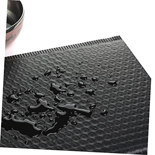 Black PVC Bubble Storage Bags 50 Pcs, Shockproof Tear Resistant — view 5