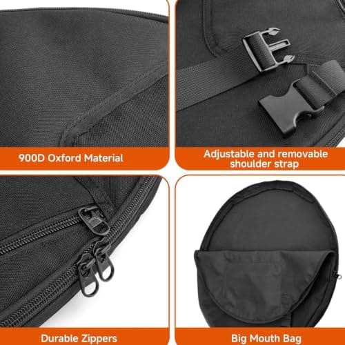 Portable Privacy Shower Tent Storage Bag - Outdoor Travel Carry Case — view 6