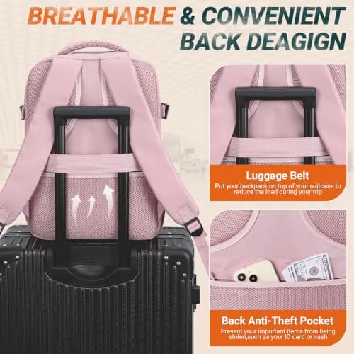 xlodea for Ryanair Cabin Bags 40x30x20 Cabin Bag Travel Backpack — view 5