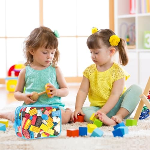 PLULON TSA Approved Toiletry Bag, 6 Pack Clear Toiletry Makeup Bag Cosmetic Bags Waterproof Quart Size Travel Bag for Women Men Carry on Airport Airline Bag - Mixed Color — view 6