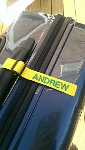 Personalised Luggage Tags (Yellow) — view 3