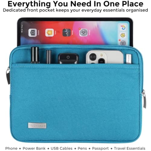 TECHGEAR Shockproof Water-Resistant Tablet Sleeve 9-11" for iPad Galaxy Tab — view 3