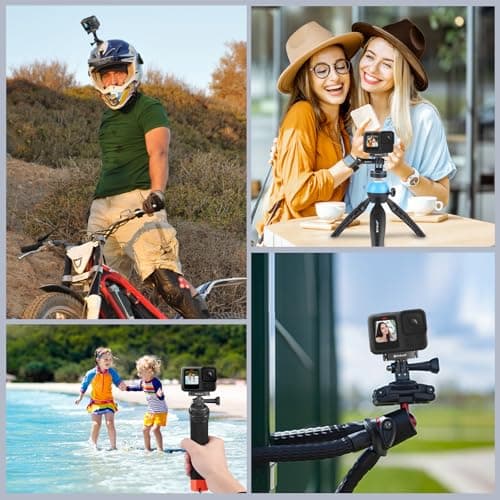 PULUZ Quick Release Mount, Magnetic Latch Mount with 1/4''-20 Screw Hole Tripod Connector Port for GoPro Hero 13 Black — view 6