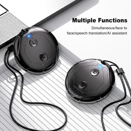 AI-powered Language Translator, Real-Time Translation, Travel Interpreter, High Accuracy, Multi-Language Support, Portable for Business, Travel, Education, Conference — view 3