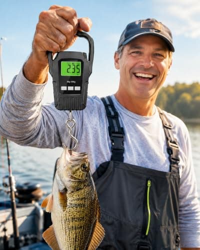 Acual Portable Luggage Scale, Digital Travel Scale with LCD Display, 50kg — view 6