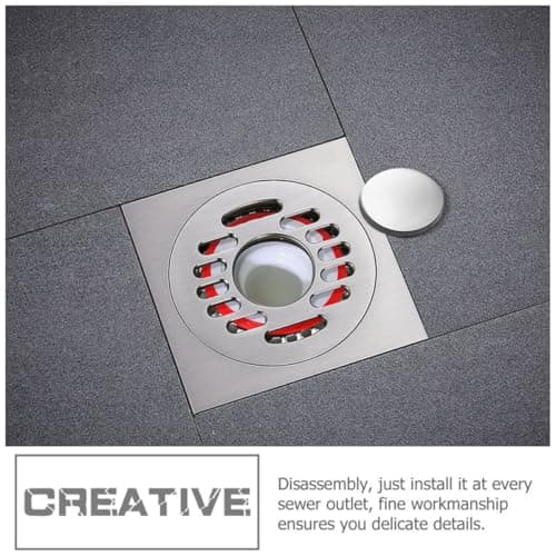 Wear-resistant Drain Plug 2pcs Odor-resistant Silicone Toilet Filters — view 4