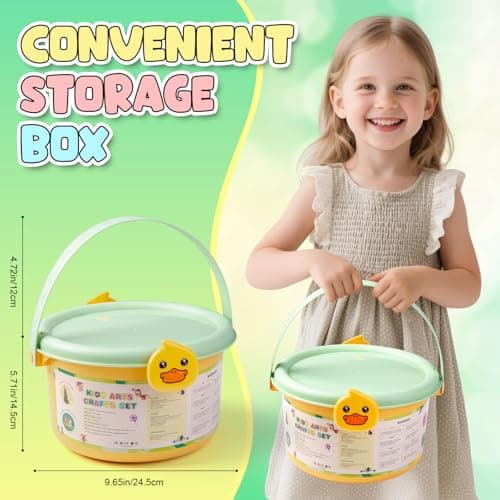 Sundaymot 5000 PCS DIY Craft Kits for Kids, Toddler Activity Pack Toys — view 2