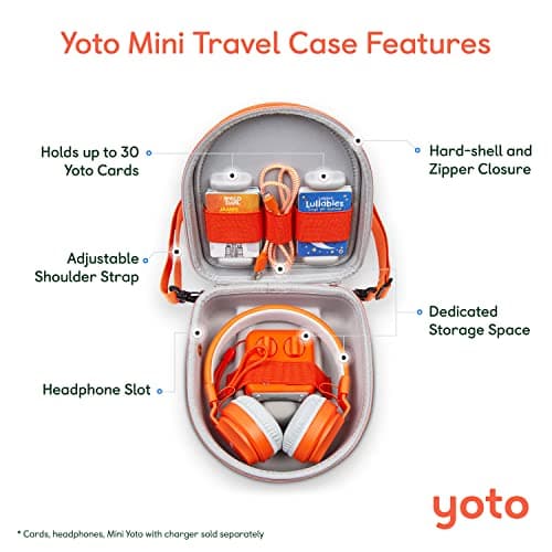 Yoto Mini Gruffalo Travel Bundle - Kids Screen-Free Bluetooth Audio Player with The Gruffalo Audio Card, Wired Headphones, Carry Case and Fruit Punch Adventure Jacket | Screen-Free Listening On the Go — view 6