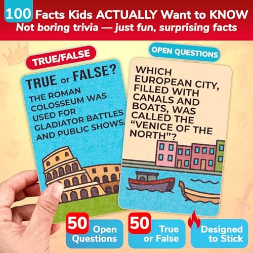 Quokka Trivia Card Games for Kids 6 8 Year Olds - Educational Family Games — view 2