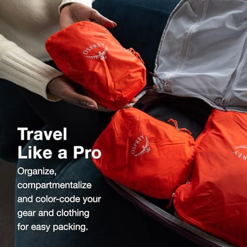 Osprey Ultralight Packing Cube Small, 1.5L, Mars Orange — view 3