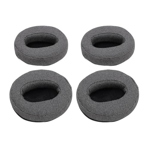 Wakects Headphone Ear Cushions Memory Foam Headphone Earpads 4pcs Cotton Linen Fabric Replacement Ear Pads for HD 4.50BT HD 4.50BTNC for Home Office Travel Listening