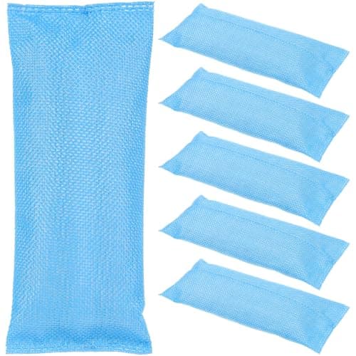Bamboo Charcoal Linen Blue Shoe Deodorizer Bags 6pcs