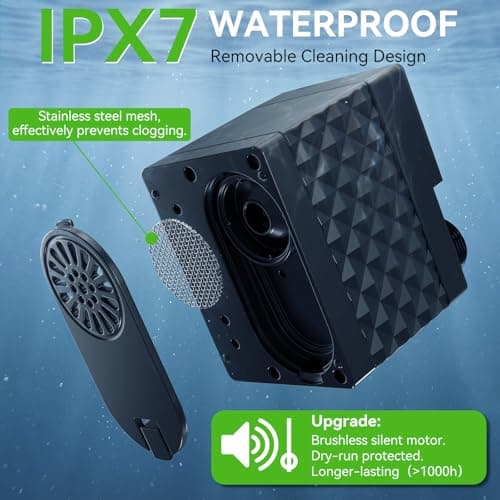 Cadrim Portable Camping Shower, 8000mAh Rechargeable Outdoor Shower Pump with Intelligent LED Display, IPX8 Waterproof Camping Shower Kit, Camping shower pump for Hiking, Travel, Car, Pet — view 5