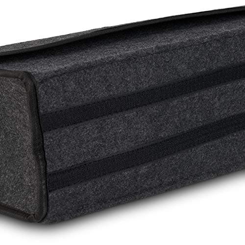 Vinsani Car Boot Organiser Bag Anti Slip Foldable for Boot Storage Case Tool Bag Carpet Solution Interior Declutter Tidy Bag Organisers Tools - Suitable for All Vehicles - Grey Large — view 5