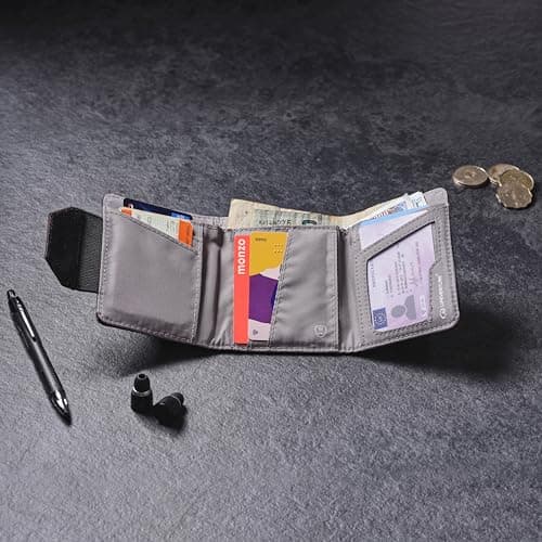 Lifeventure Trifold RFID Protected Nylon Travel Wallet — view 2