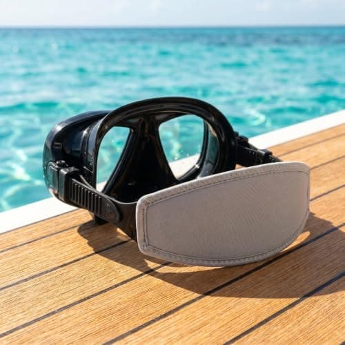 HOLIDYOYO Neoprene Diving Mask Strap Cover for Women, Hair Protection Wrap — view 6