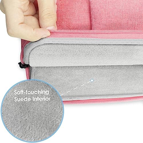 ProElife Sleeve Case for MacBook Neo 13, Water-resistant Protector (Pink) — view 5