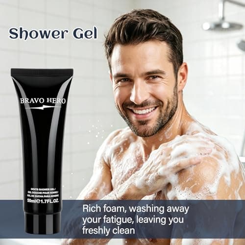 Men's Fragrance Gift Set, Perfume Gifts for Men, Mens Shower Gel Gift — view 5