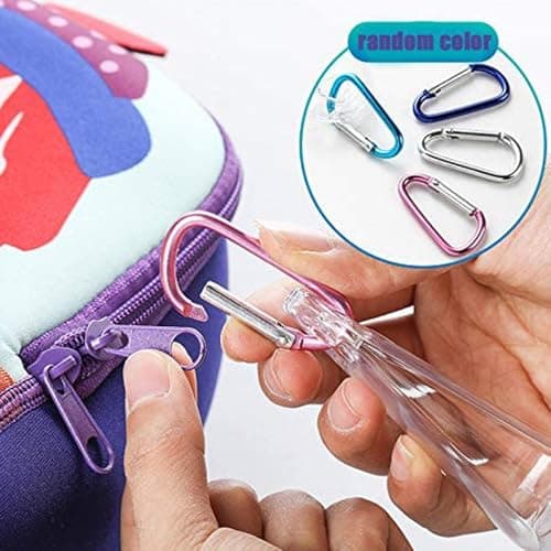 SXQIX 20Pcs Empty Travel Containers Hand Sanitizing Plastic Spray Bottles Squeeze Bottle With Holder Hook Keychain Flip/Spray Lids Portable Refillable Travel Containers (30ml-Spray Lid) — view 6