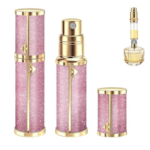 Perfume Atomisers Refillable Travel Spray Bottle 5ml Mini Atomiser Pink