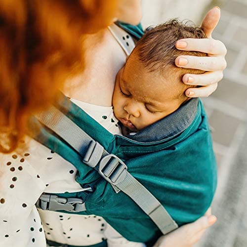 Boba X Ergonomic Baby Carrier Newborn to Toddler, Organic Atlantic — view 4