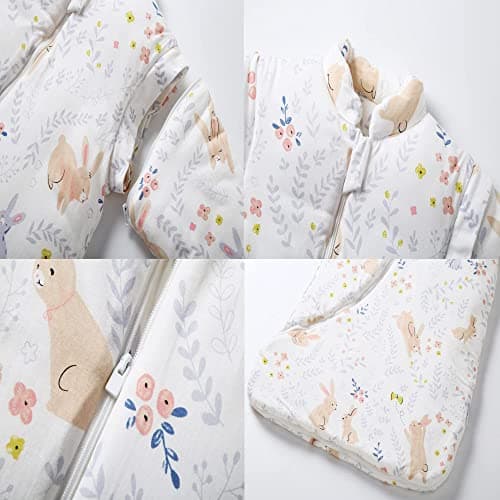 MIKAFEN 3.5 Tog Long Sleeve Baby Sleeping Bag,Winter Sleep Sack,0-4 Years — view 4