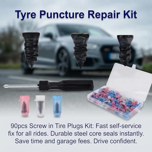 Ajsdvog 90Pcs Tyre Repair Kit 30L+30M+30S Rubber Nails Puncture — view 5