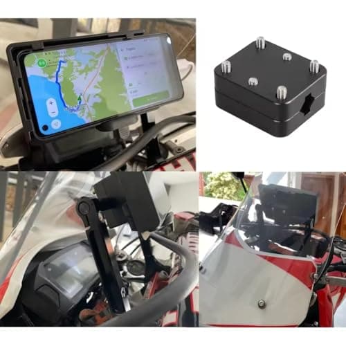 Xuzxinze Motorcycle GPS Bracket 12-16mm Aluminum Alloy Mount System — view 2
